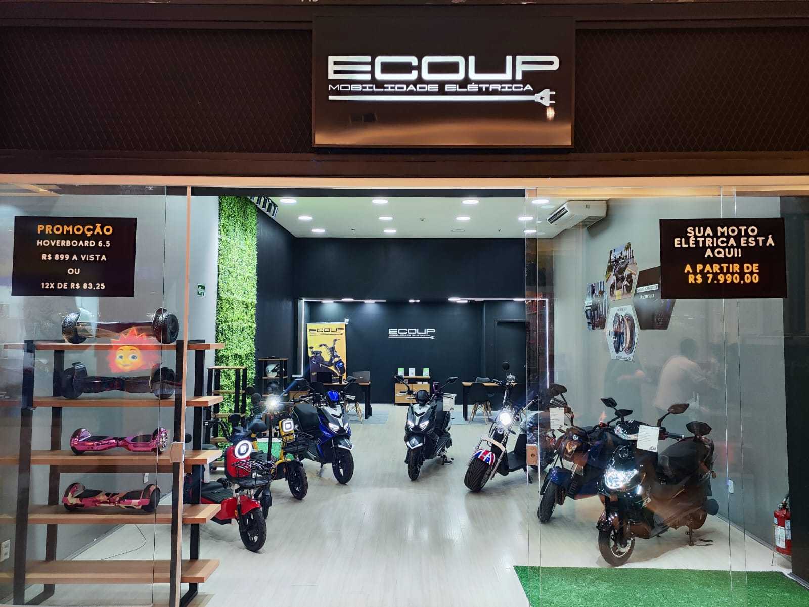 Loja Ecoup de moto e scooter elétrica em Guará